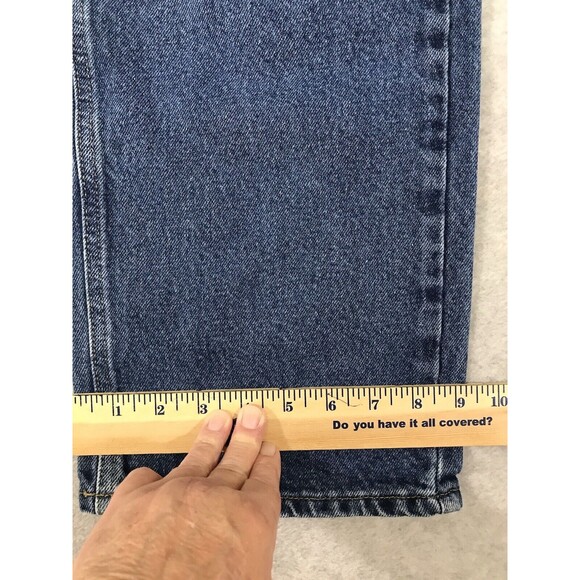 Carhartt Jeans Mens 38x32 B480 DVB Straight Traditional Fit Denim Workwear - Picture 12 of 13